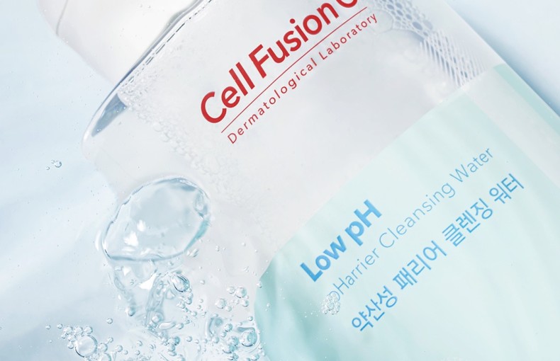 Nước rửa mặt làm sạch an toàn 3 trong 1, duy trì PH lý tưởng 500ml – Cell Fusion C Low pH pHarrier Cleansing Water