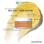Tẩy Tế Bào Chết Da Đầu Vitalycil Sea Salt Hair Scrub