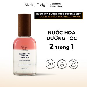 Xịt Dưỡng Tóc Nước Hoa Shirley Curly Repairing Hair Perfume Serum Mist 100ml