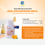 Thực phẩm bảo vệ sức khỏe KIWI GOLDEN KIWI Colostrum Milk Tablets 24IgG (Hộp 60 viên)