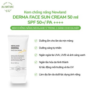Kem chống nắng dành cho da mặt Derma Face Sun Cream SPF 50+ và PA++++