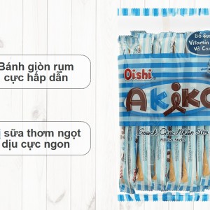 Snack que nhân sữa Akiko