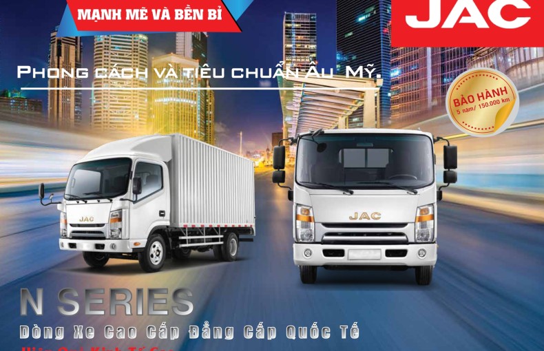 XE TẢI JAC N650PLUS 2024 TẢI 6,5 TẤN