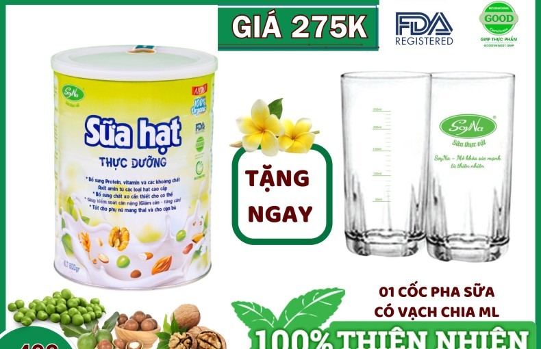 SỮA HẠT THỰC DƯỠNG