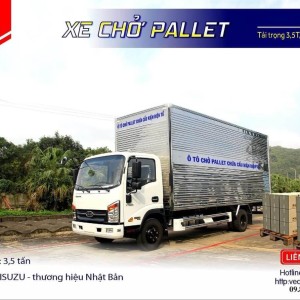 XE TẢI VEAM VT340 TẢI 3T5 THÙNG PALLET 2024