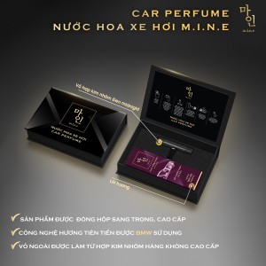 Nước hoa xe hơi Mine – Hương Trái cây Mine Car Perfume Midnight – Fruit