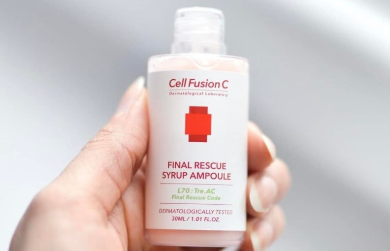 Tinh chất chăm sóc da nhờn mụn 30ml – Cell Fusion C Tre.Ac Final Rescue Syrup Ampoule